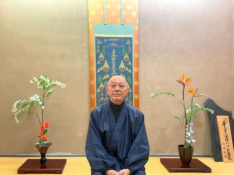 日通山妙善寺ご住職-的場慶雅さま