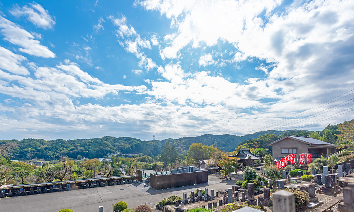 紫雲院_青梅の自然と墓域