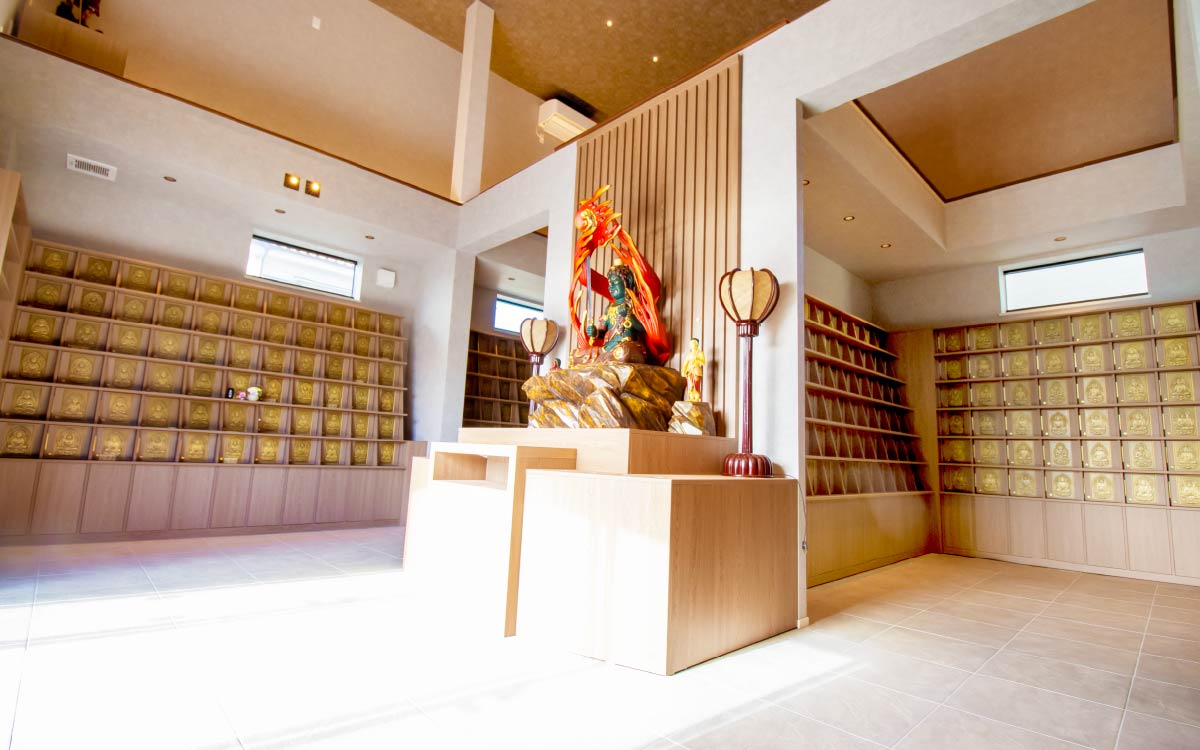 【エータイ】旭化成ホームズの安心設計・施工による納骨堂が竣工。