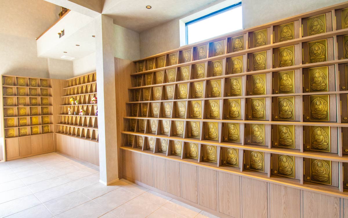 戸田市平等寺_永代供養付納骨堂「御守閣」内観