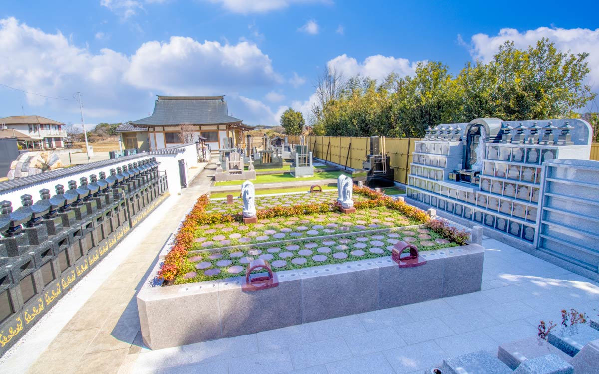 【蓮田市】段差のない“墓域バリアフリー”の永代供養墓・樹木葬が開苑