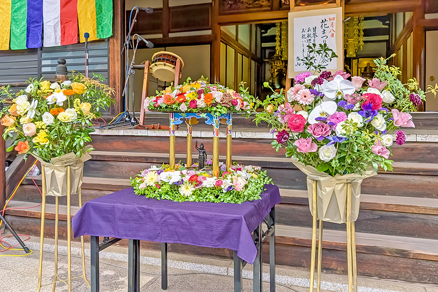 花まつりでのフラワーロス問題への取り組みが「月刊住職」に掲載されました